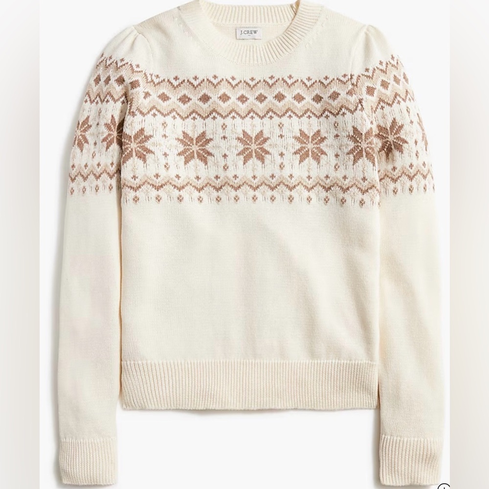 J.Crew Factory | Cotton Fair Isle Sweater
